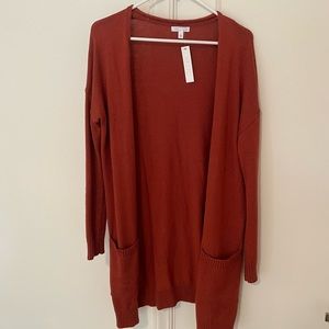 Karen Scott Open-Front Cardigan